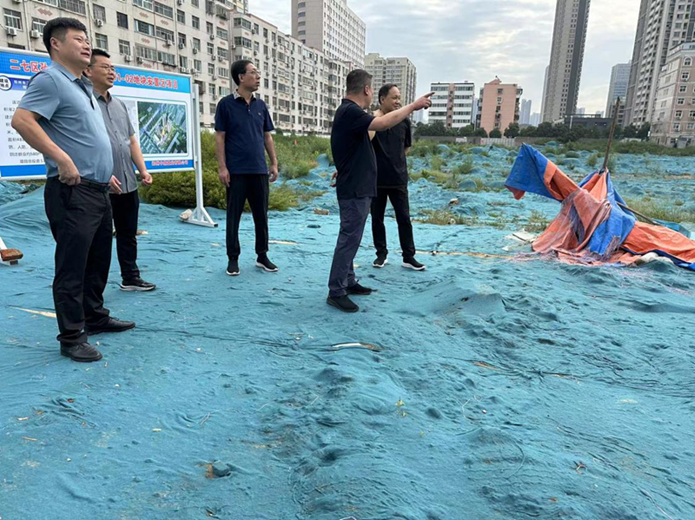 拼搏在线官网-拼搏(中国)
党委委员、副总经理张岩到侯寨新镇区安置区调研项目建设工作