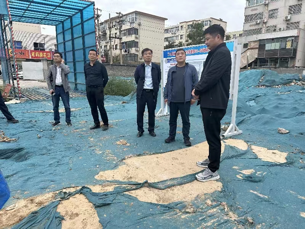 拼搏在线官网-拼搏(中国)
负责人汪洋到孙八砦城中村改造项目调研项目建设工作