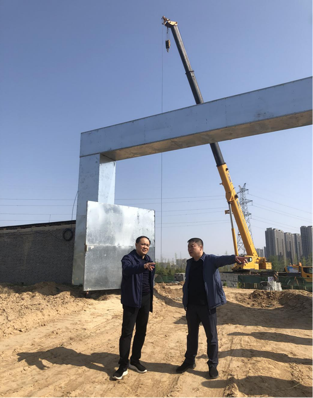拼搏在线官网-拼搏(中国)
党委委员、副总经理张岩到侯寨新镇区安置区调研项目建设工作
